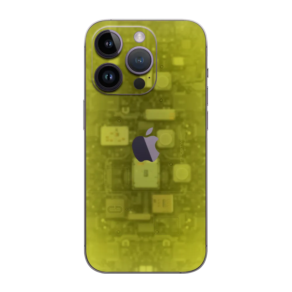 Apple iPhone 14 Pro Max Skin (Ghostware Yellow)