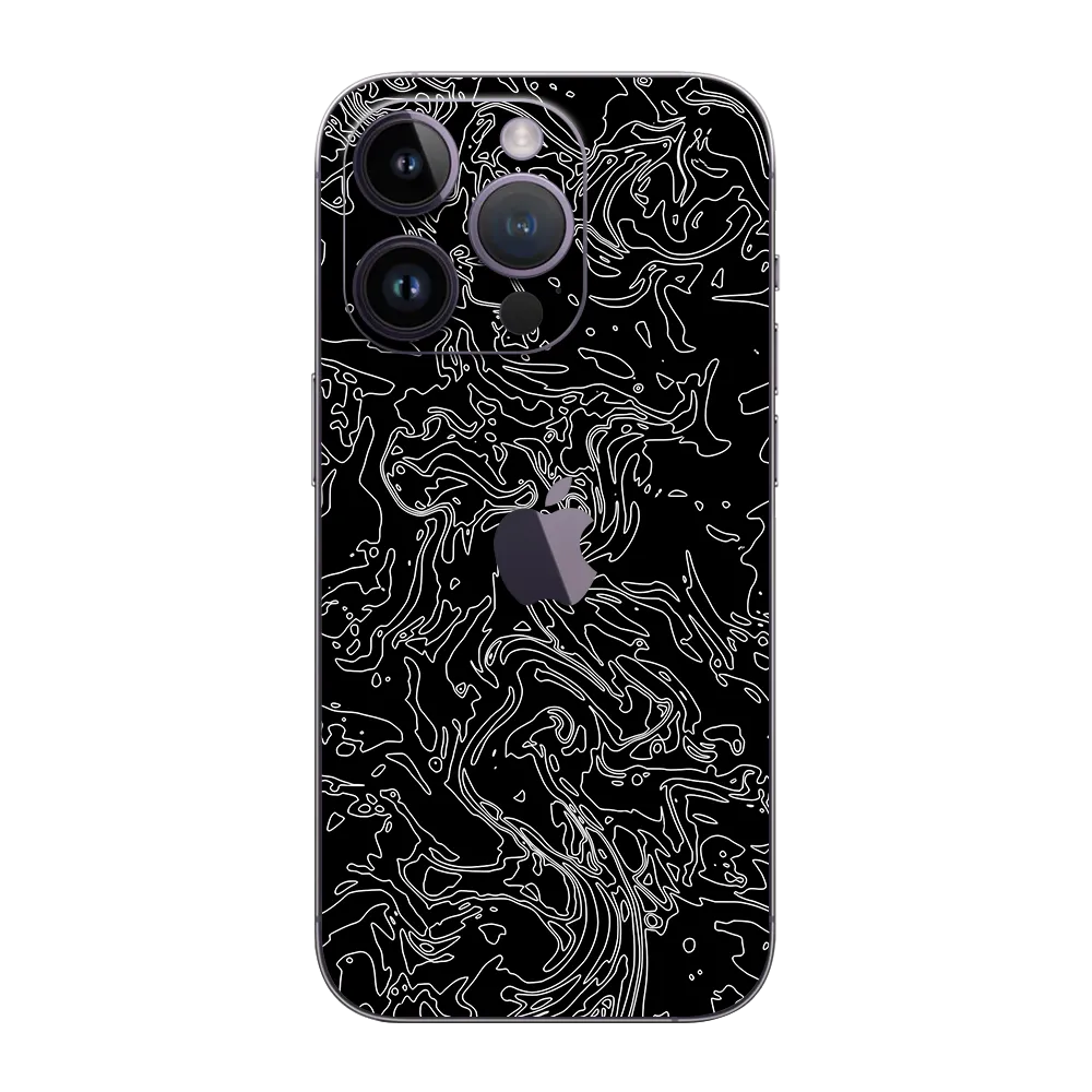 Apple iPhone 14 Pro Max Skin (Ripple Dark)