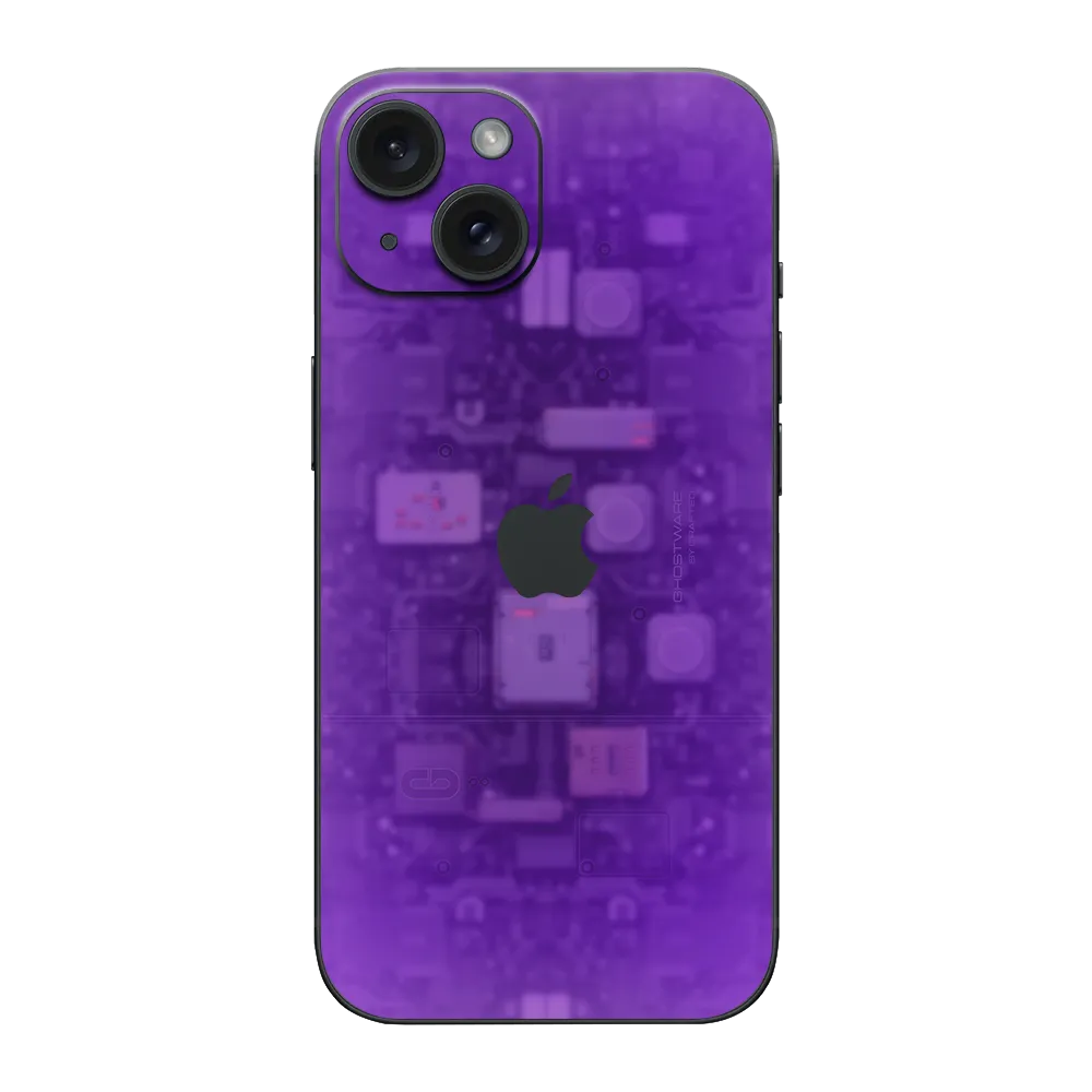 Apple iPhone 15 Plus Skin (Ghostware Violet)
