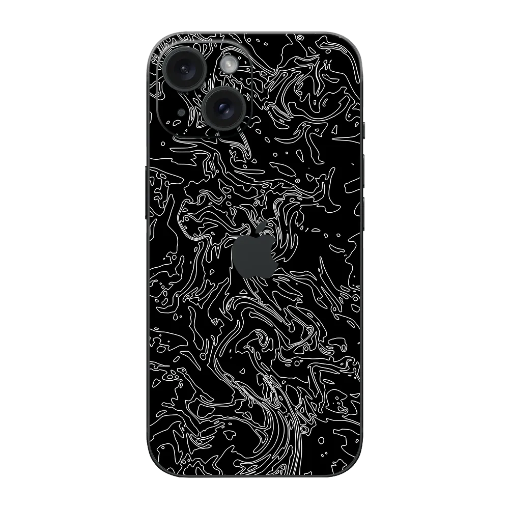 Apple iPhone 15 Plus Skin (Ripple Dark)