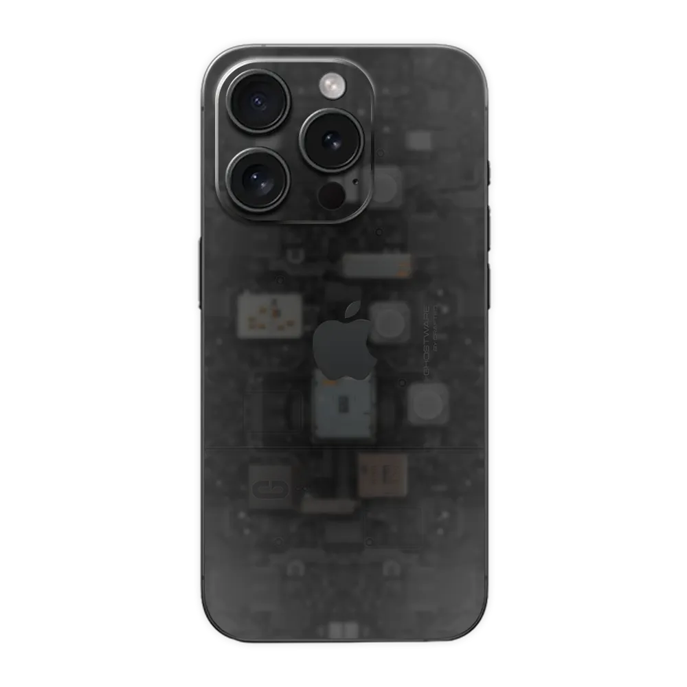 Apple iPhone 15 Pro Max Skin (Ghostware Dark)