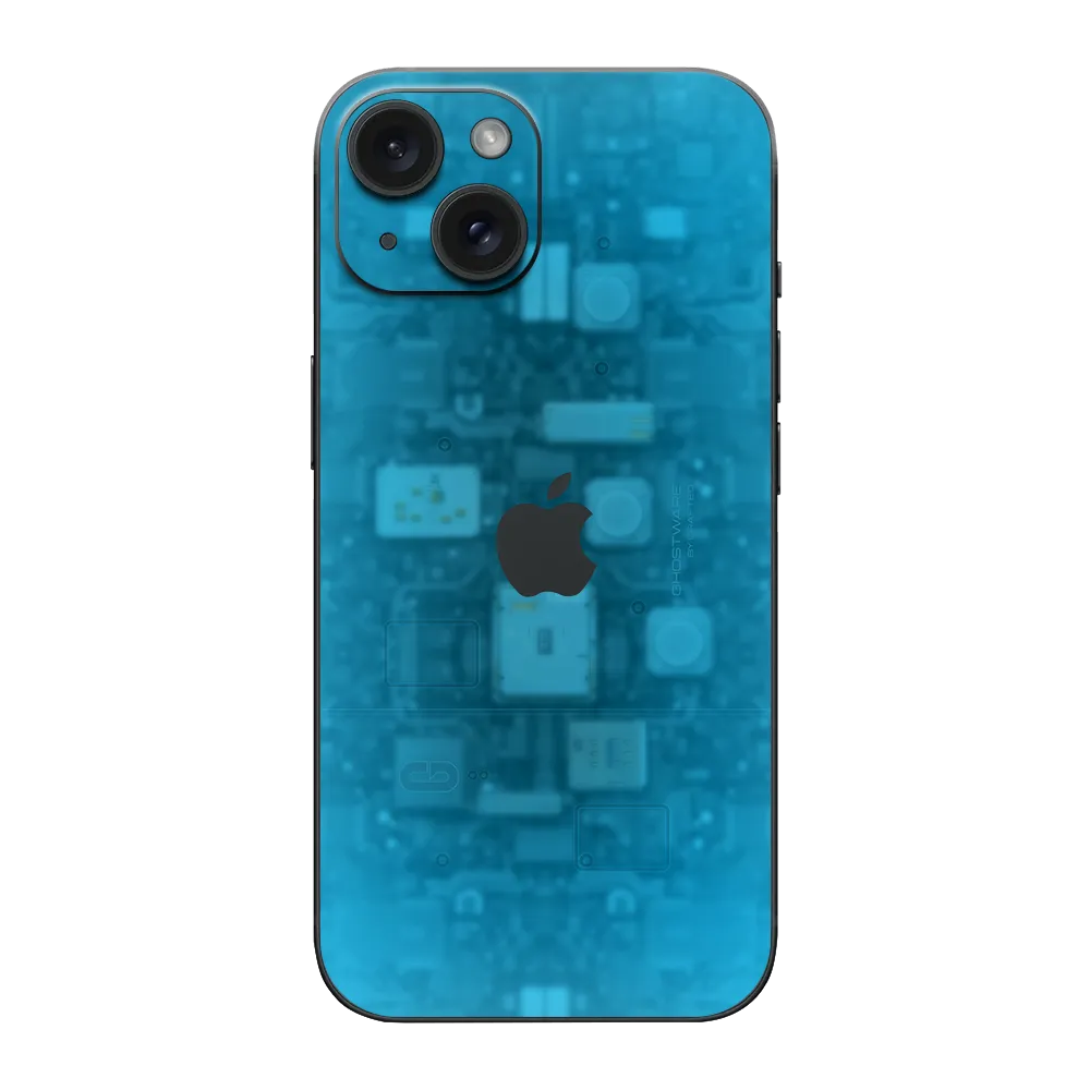 Apple iPhone 15 Skin (Ghostware Aqua)