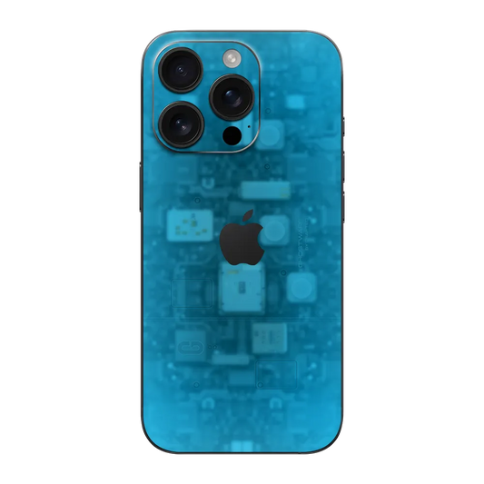 Apple iPhone 16 Pro Max Skin (Ghostware Aqua)