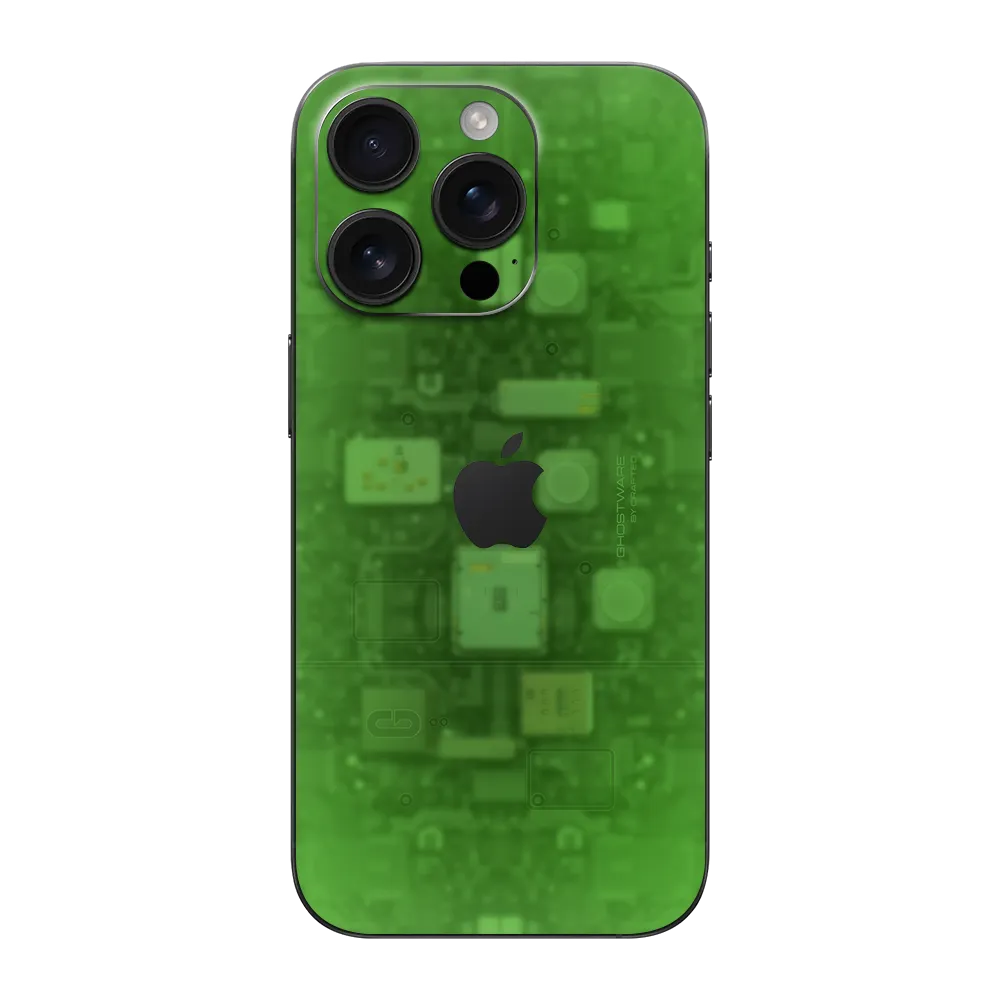 Apple iPhone 16 Pro Max Skin (Ghostware Green)