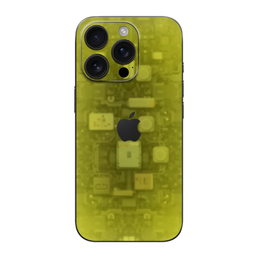 Apple iPhone 16 Pro Max Skin (Ghostware Yellow)