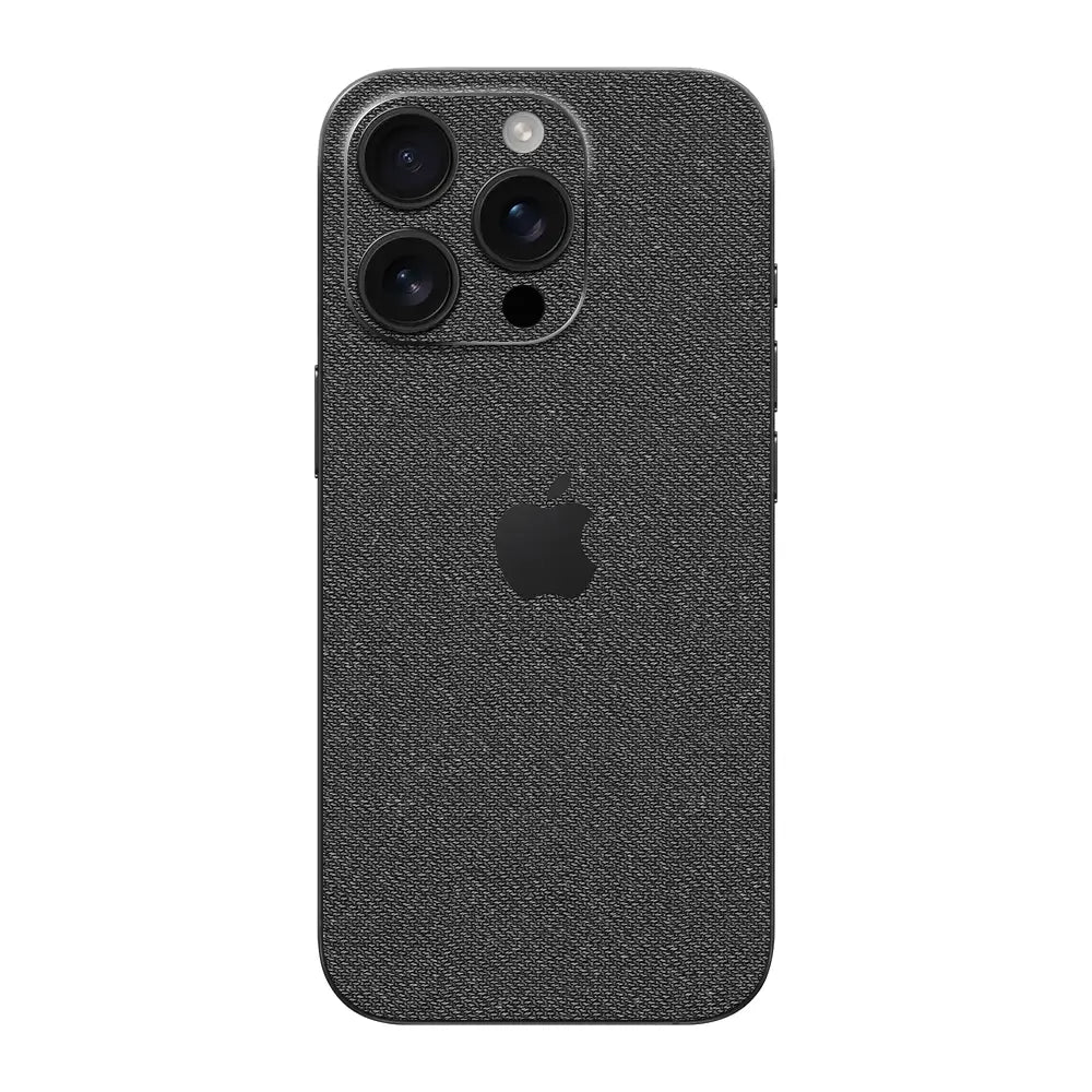 Apple iPhone 16 Pro Skin (Shadow Black Denim)