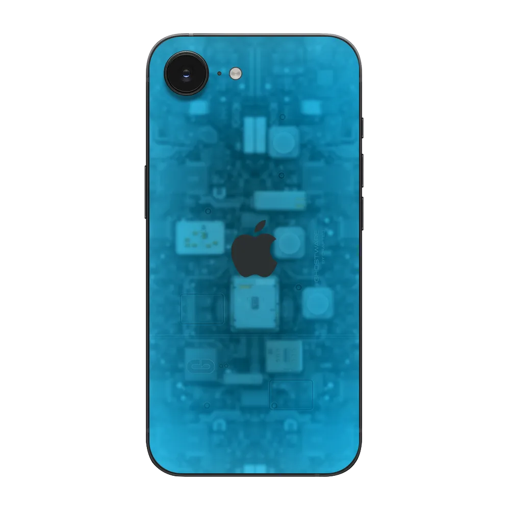 Apple iPhone 16e Skin (Ghostware Aqua)