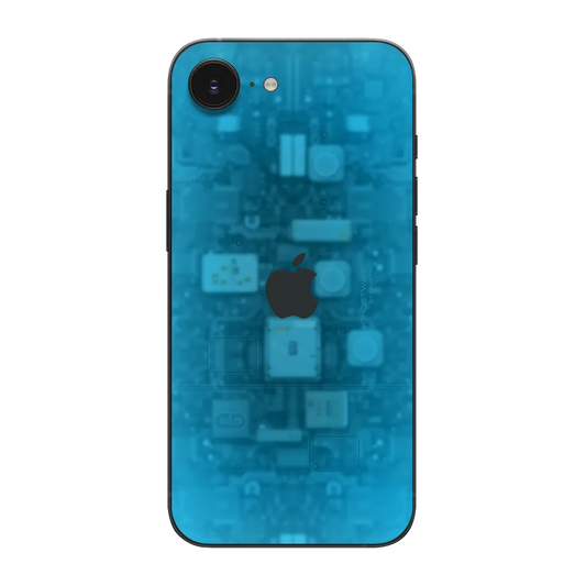Apple iPhone 16e Skin (Ghostware Aqua)