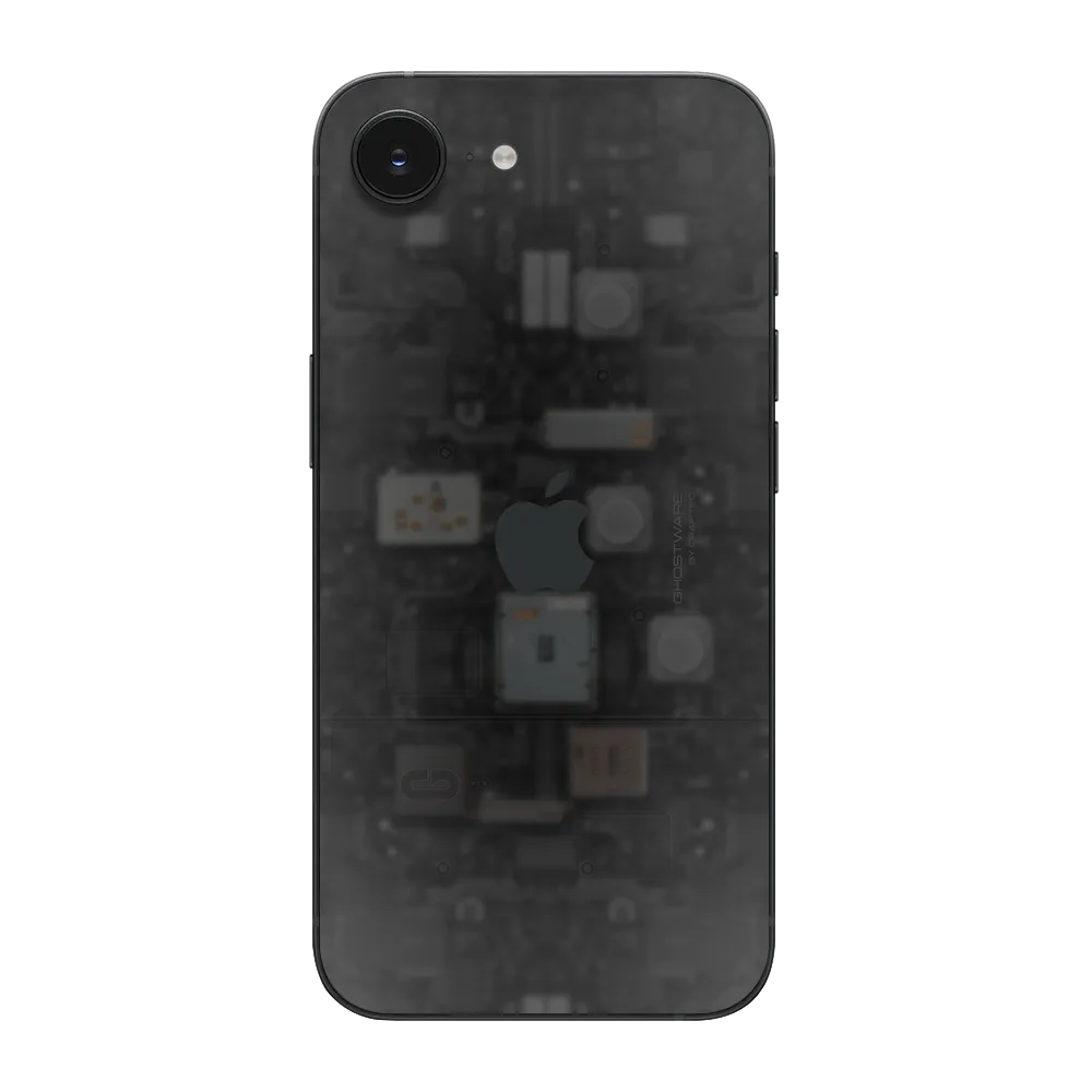 Apple iPhone 16e Skin (Ghostware Dark)