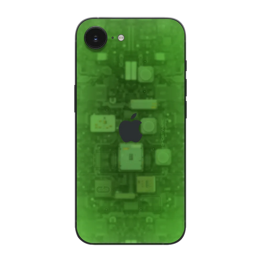 Apple iPhone 16e Skin (Ghostware Green)
