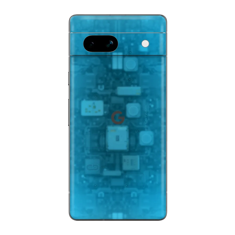 Google Pixel 7a Skin (Ghostware Aqua)