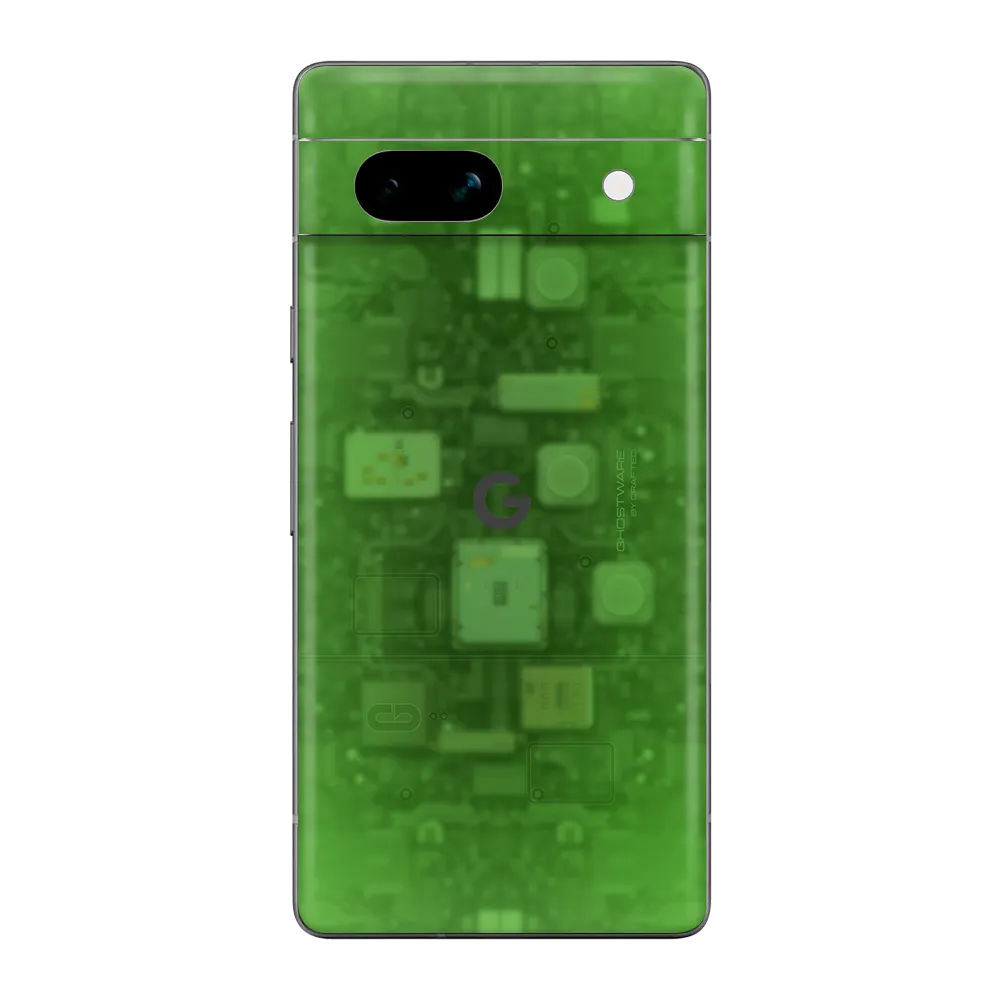 Google Pixel 7a Skin (Ghostware Green)