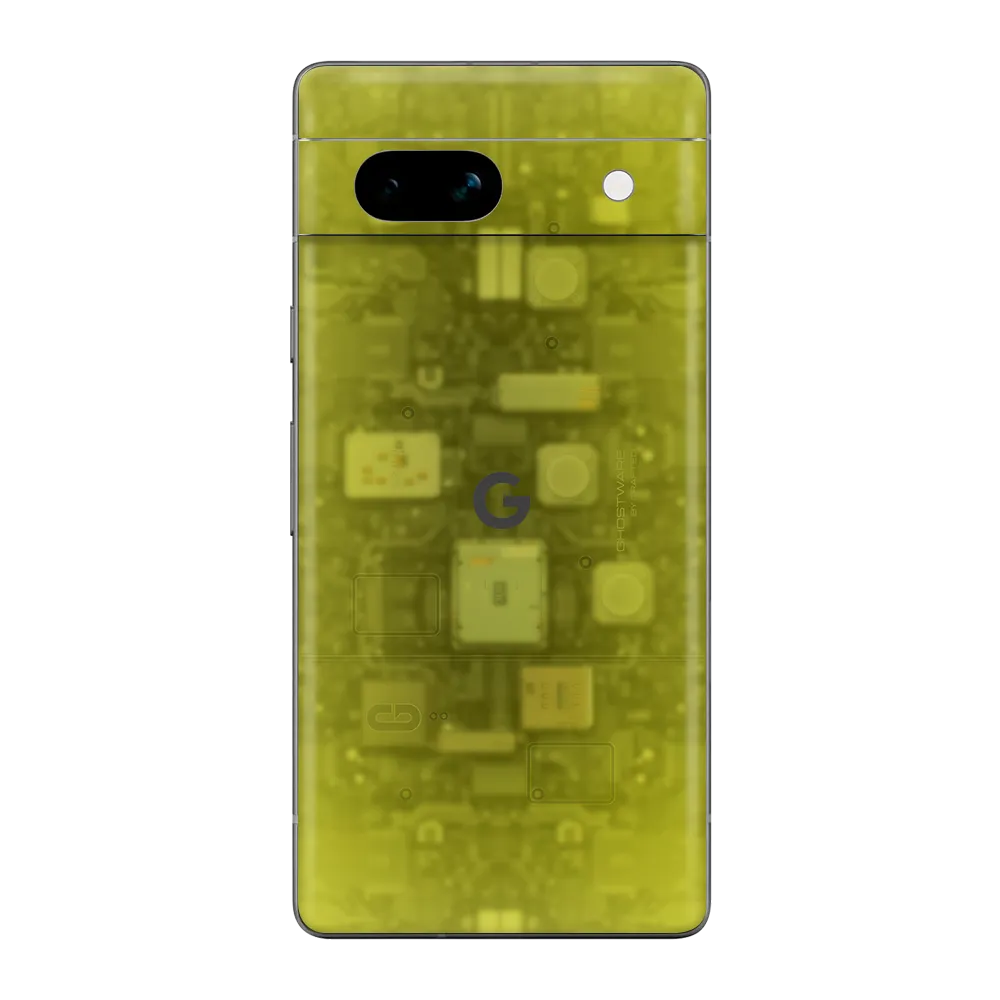 Google Pixel 7a Skin (Ghostware Yellow)