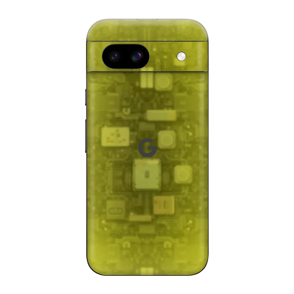 Google Pixel 8a Skin (Ghostware Yellow)