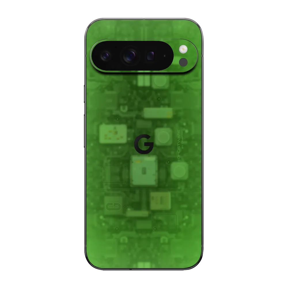Google Pixel 9 Pro XL Skin (Ghostware Green)
