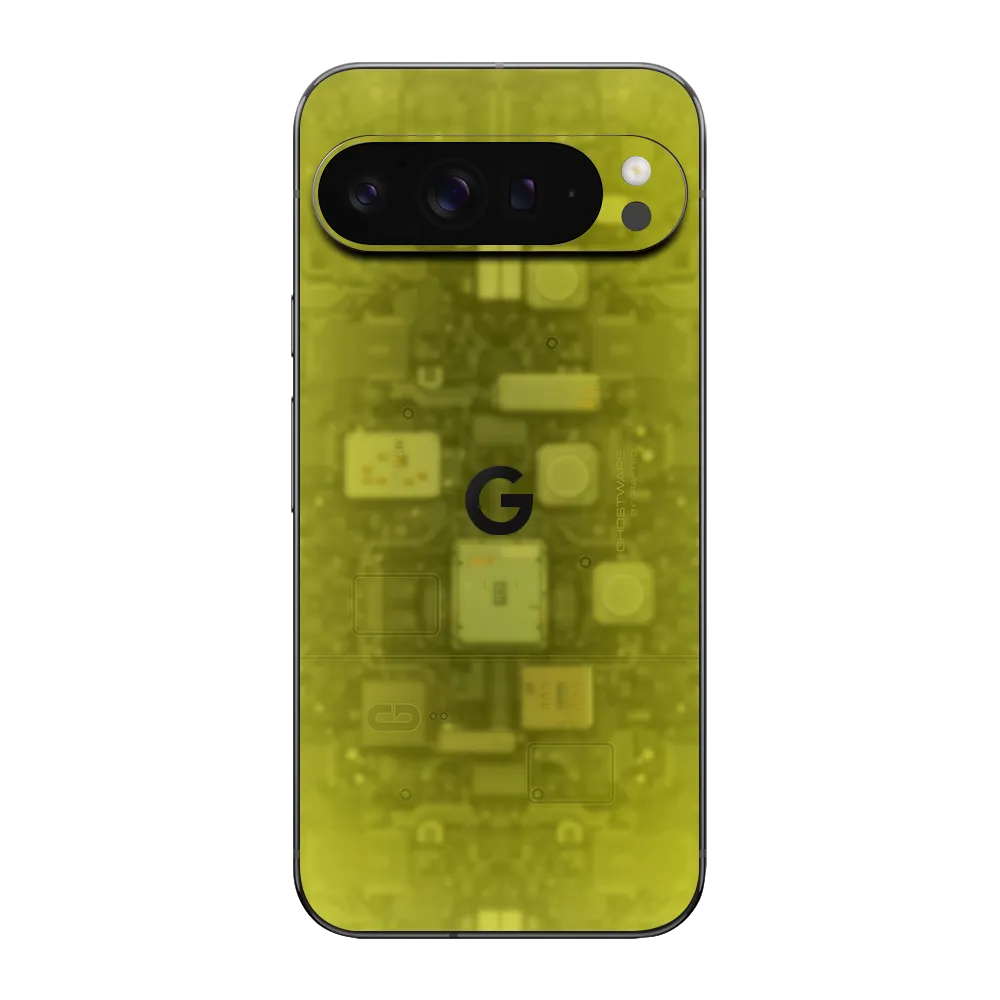 Google Pixel 9 Pro XL Skin (Ghostware Yellow)