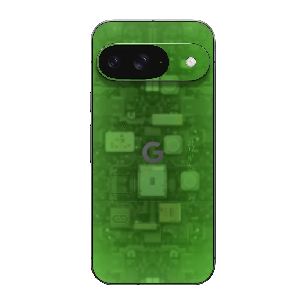 Google Pixel 9 Skin (Ghostware Green)