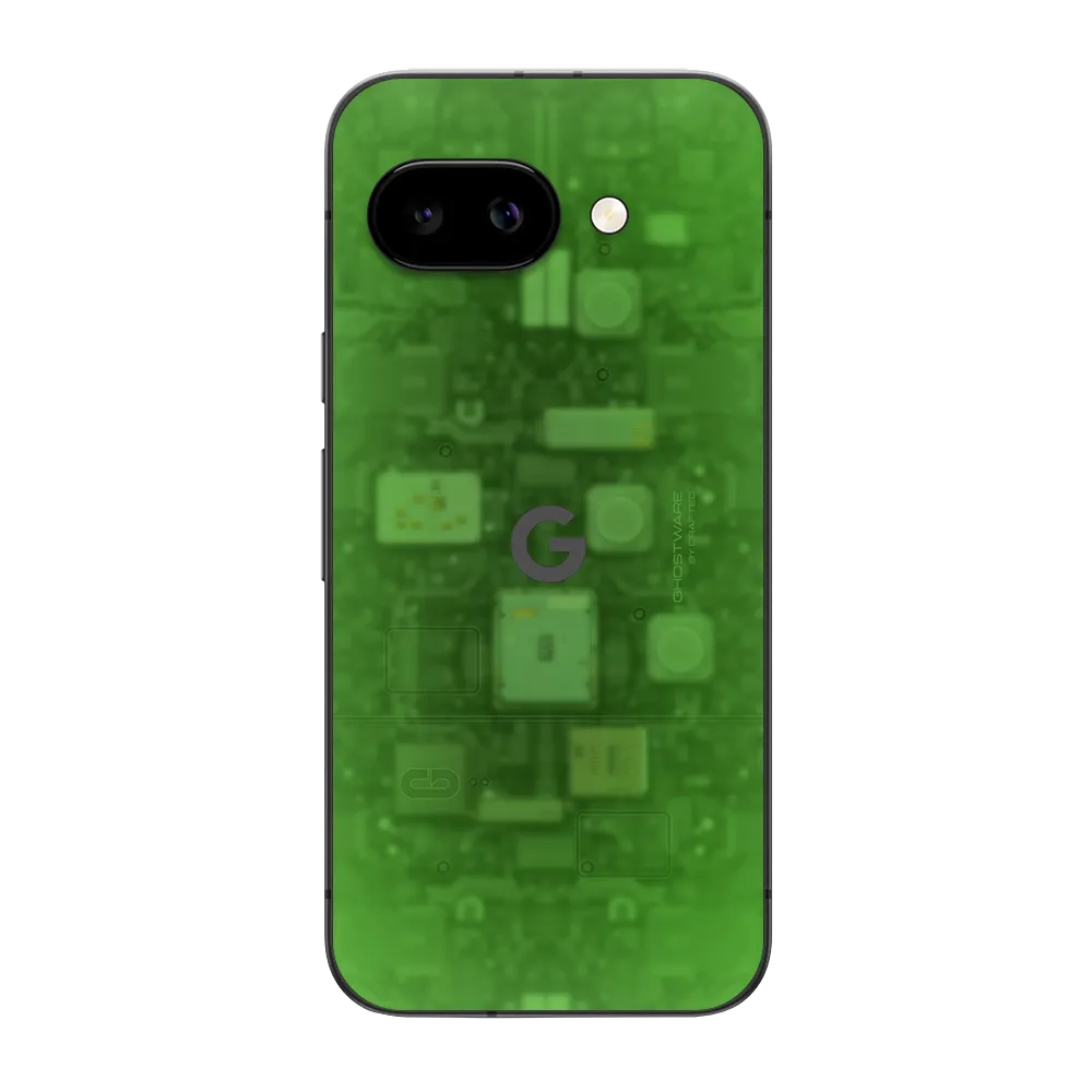 Google Pixel 9a Skin (Ghostware Green)