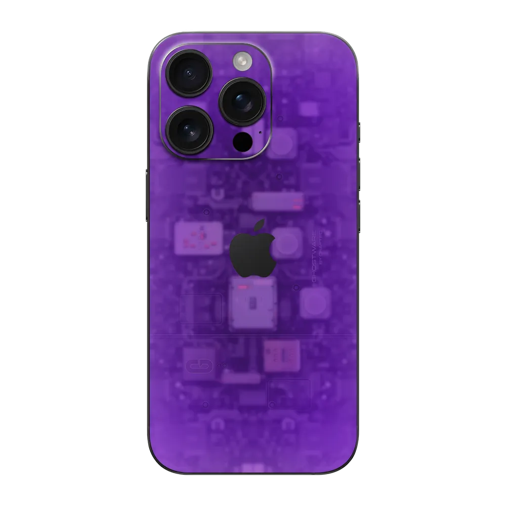 Apple iPhone 16 Pro Skin (Ghostware Violet)
