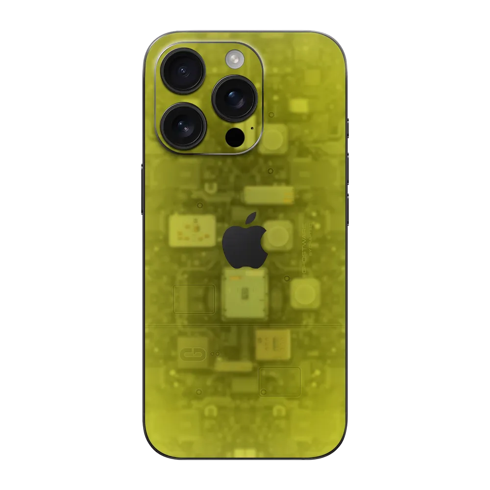 Apple iPhone 16 Pro Skin (Ghostware Yellow)