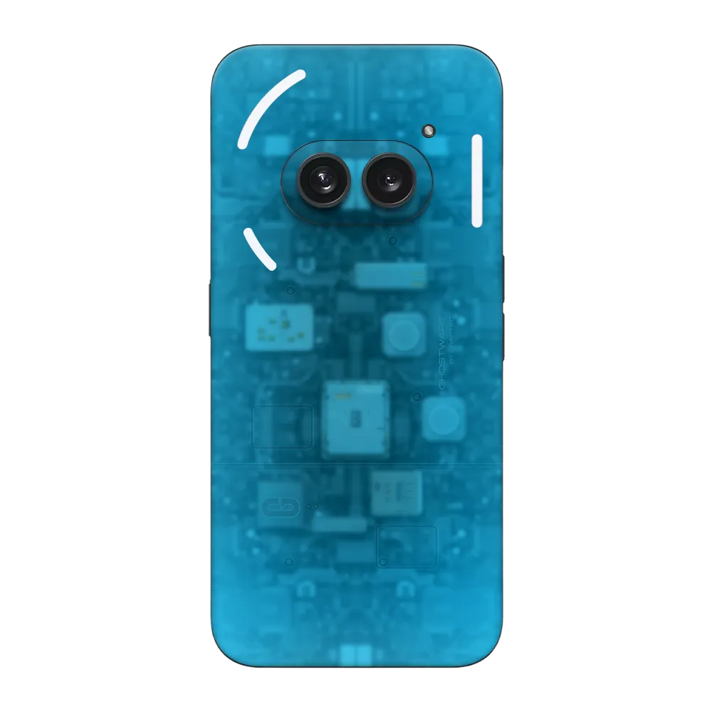 Nothing Phone 2a Plus Skin (Ghostware Aqua)