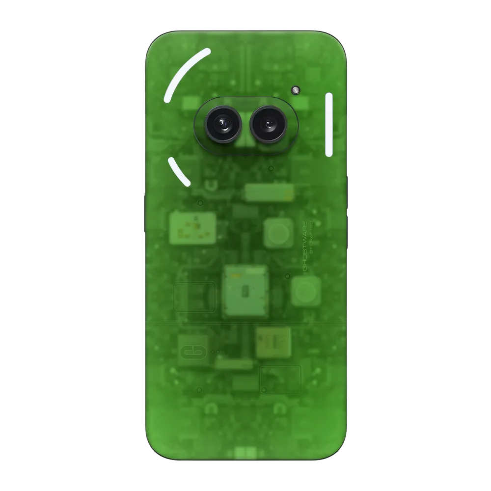 Nothing Phone 2a Plus Skin (Ghostware Green)