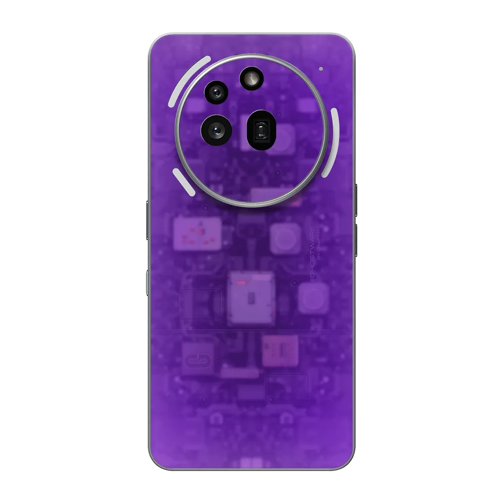 Nothing Phone 3a Pro Skin (Ghostware Violet)