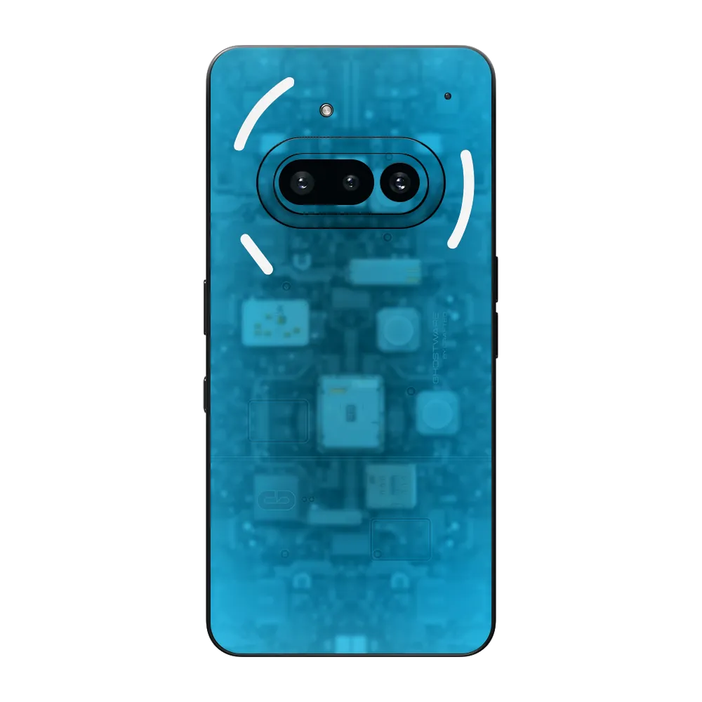 Nothing Phone 3a Skin (Ghostware Aqua)