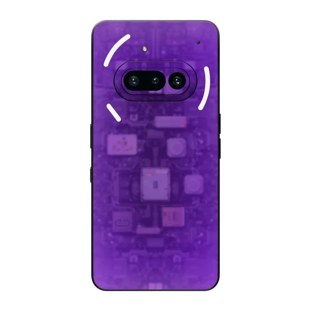 Nothing Phone 3a Skin (Ghostware Violet)