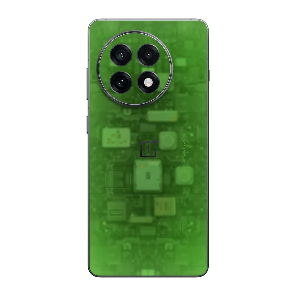 OnePlus 13R Skin (Ghostware Green)