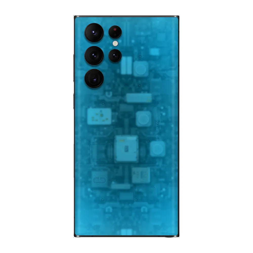 Samsung Galaxy S22 Ultra Skin (Ghostware Aqua)