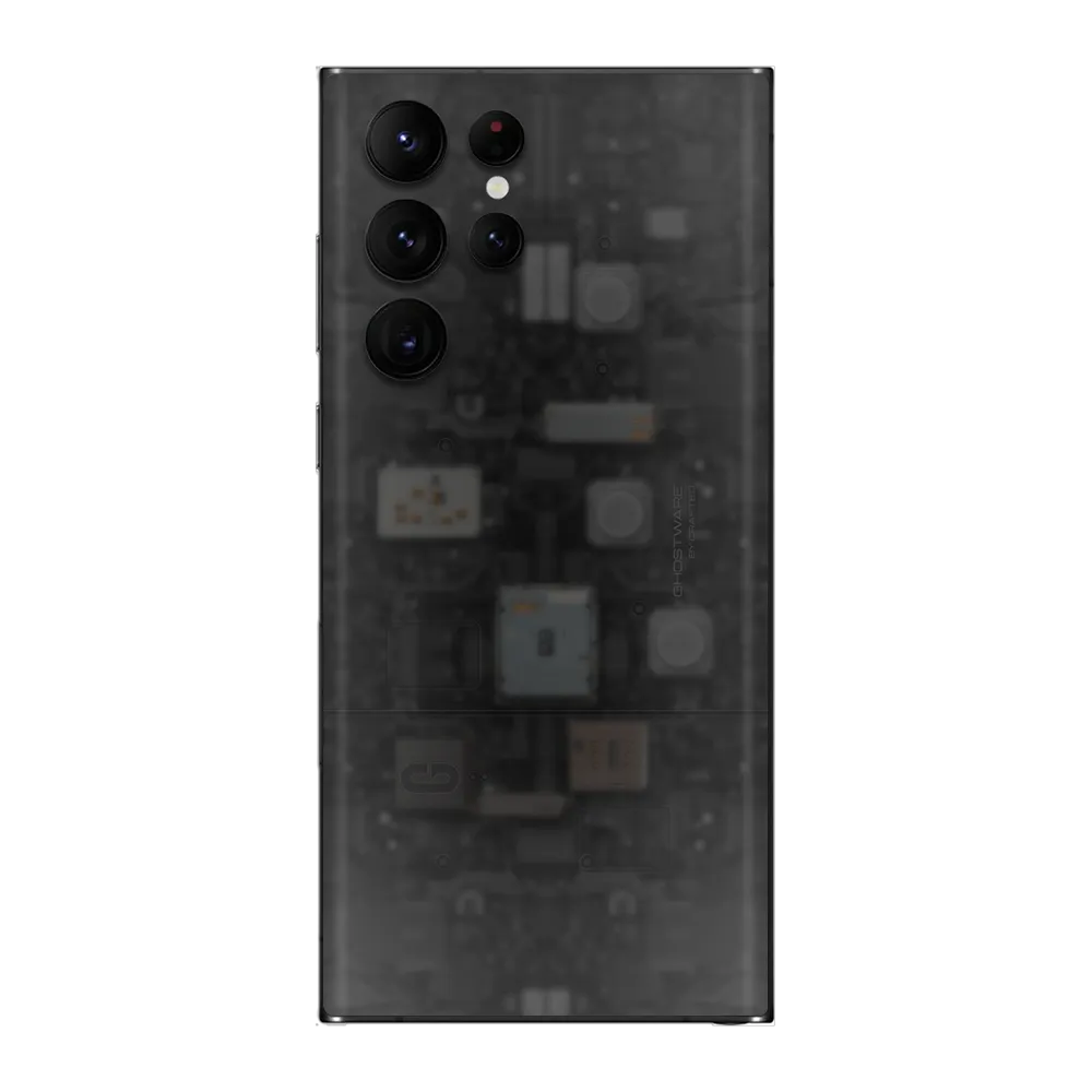 Samsung Galaxy S22 Ultra Skin (Ghostware Dark)