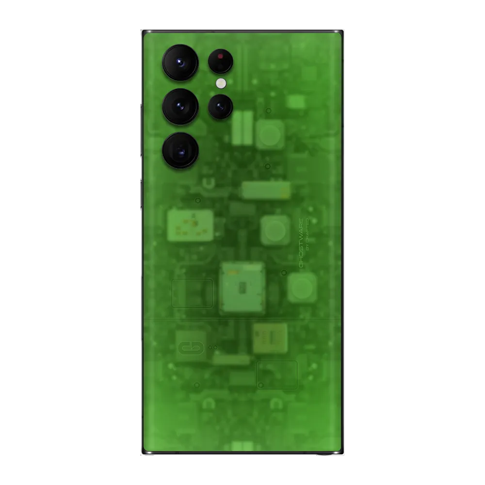 Samsung Galaxy S22 Ultra Skin (Ghostware Green)