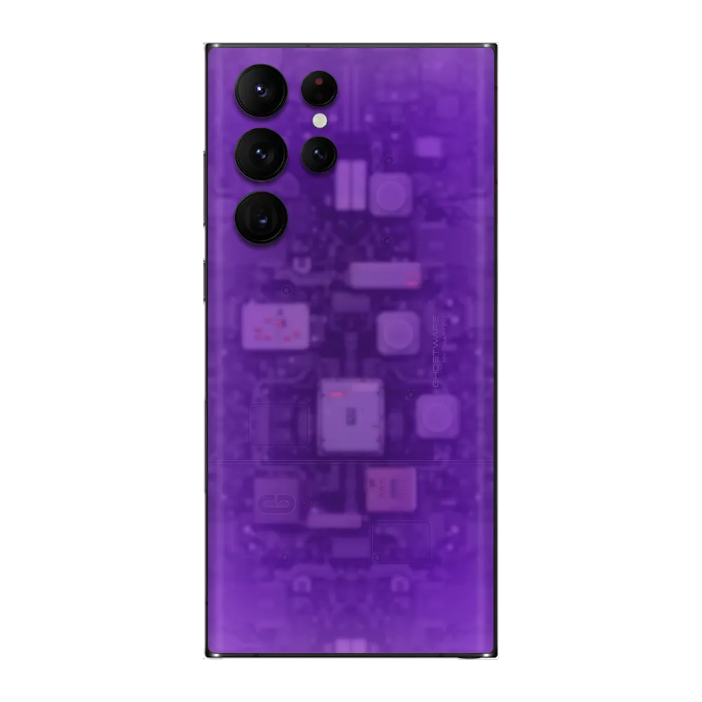 Samsung Galaxy S22 Ultra Skin (Ghostware Violet)