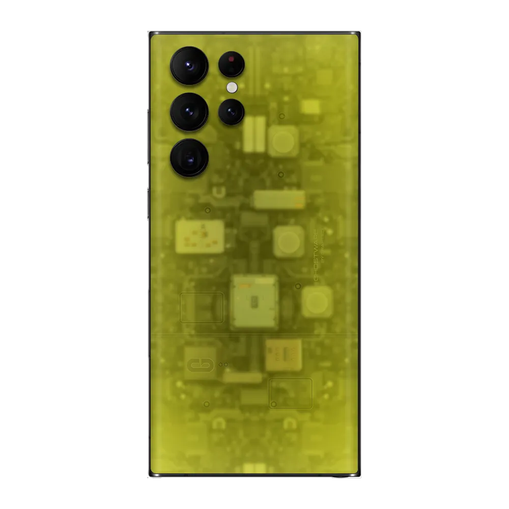 Samsung Galaxy S22 Ultra Skin (Ghostware Yellow)