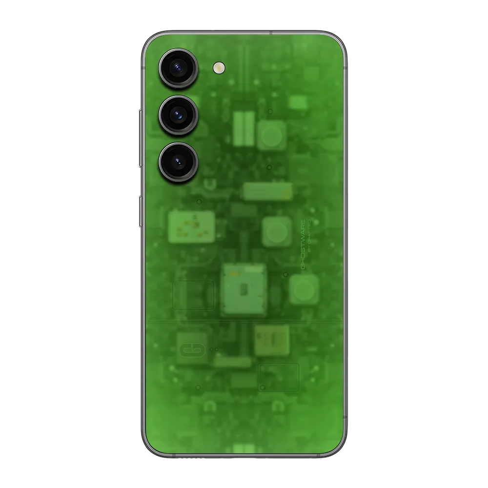 Samsung Galaxy S23 Plus Skin (Ghostware Green)