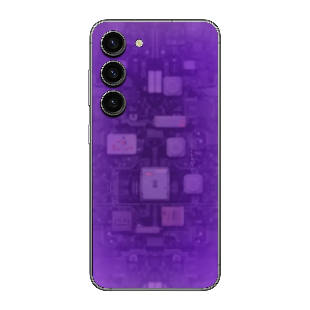 Samsung Galaxy S23 Skin (Ghostware Violet)