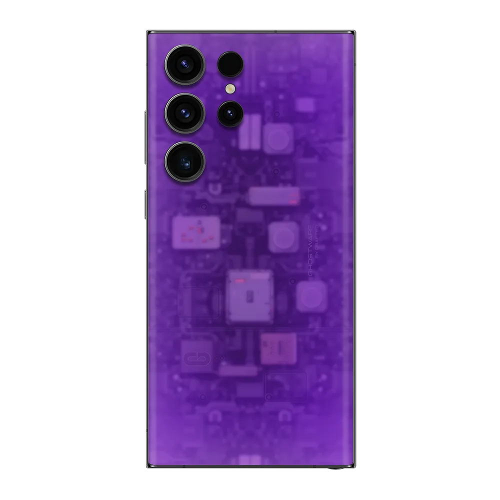 Samsung Galaxy S23 Ultra Skin (Ghostware Violet)
