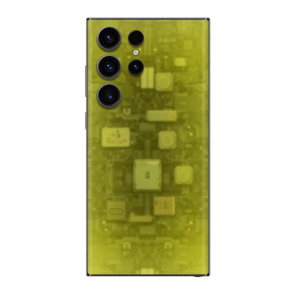 Samsung Galaxy S23 Ultra Skin (Ghostware Yellow)