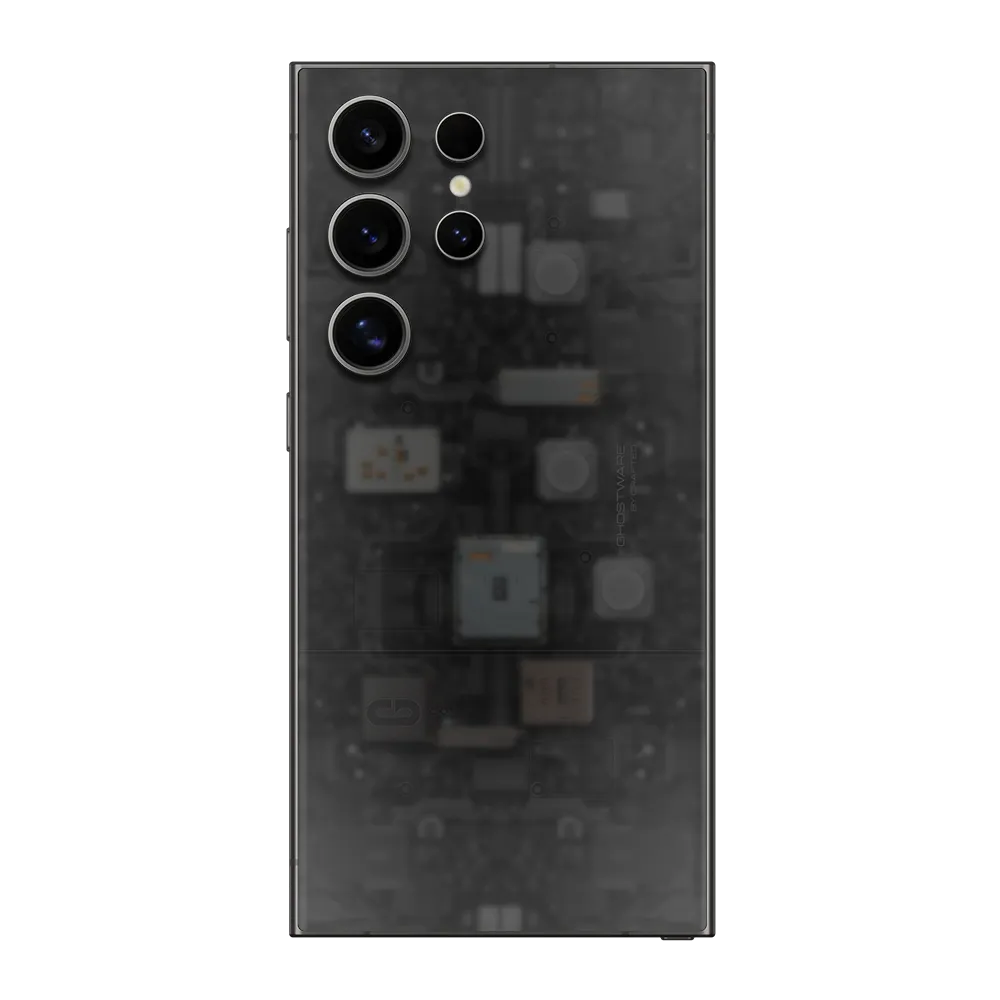 Samsung Galaxy S24 Ultra Skin (Ghostware Dark)