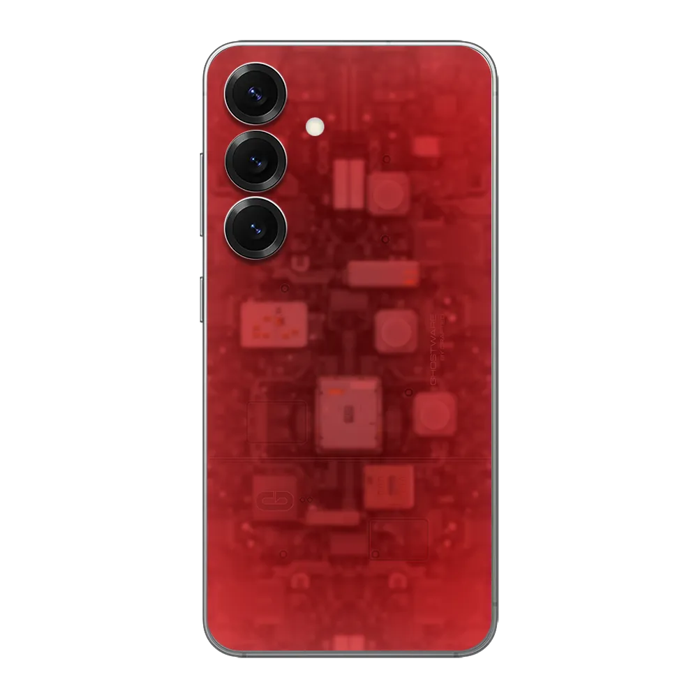 Samsung Galaxy S25 Plus Skin (Ghostware Red)