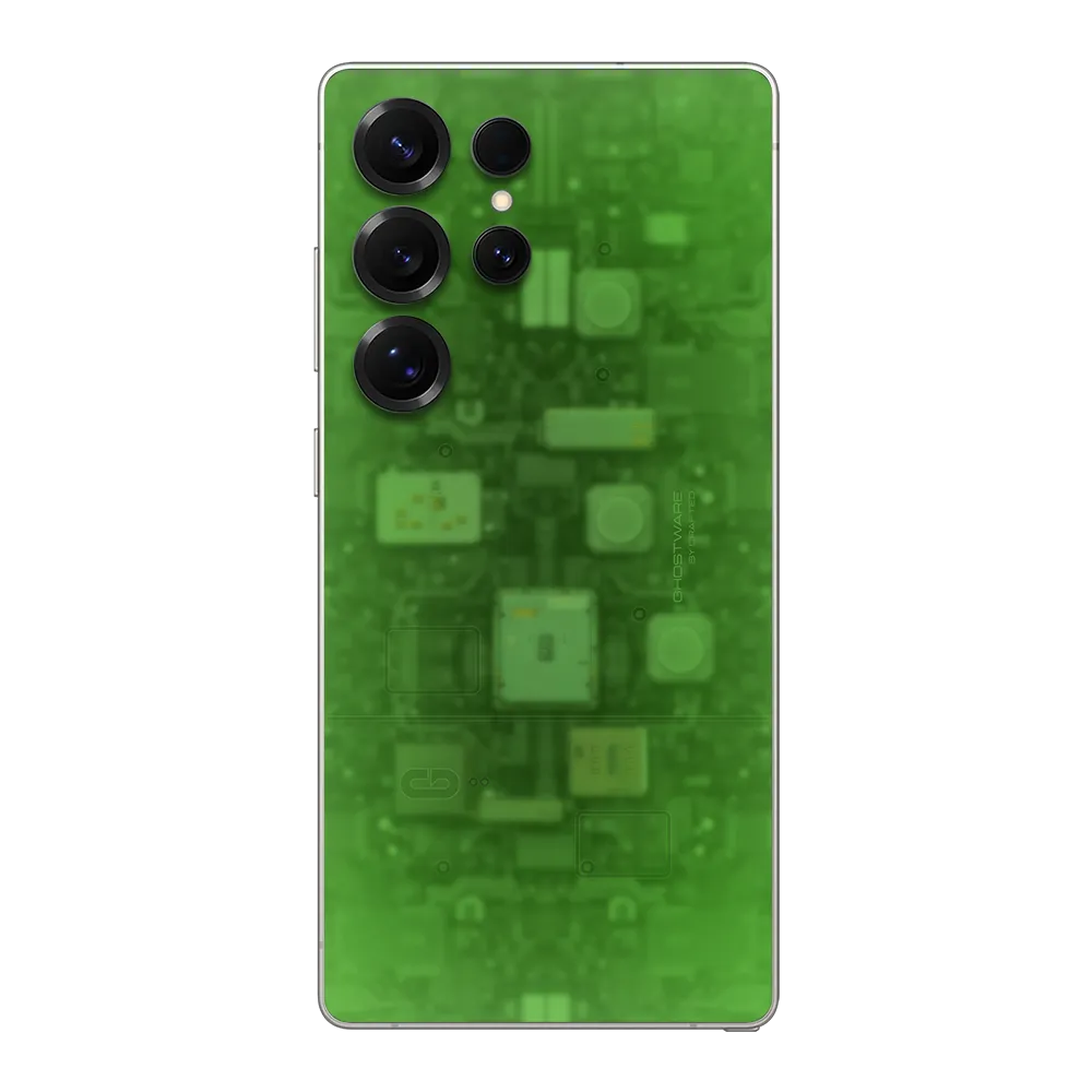 Samsung Galaxy S25 Ultra Skin (Ghostware Green)