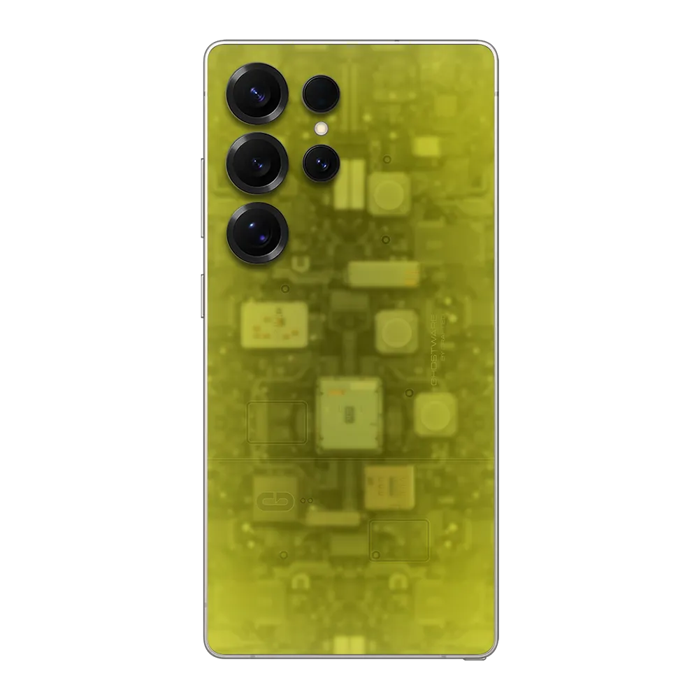 Samsung Galaxy S25 Ultra Skin (Ghostware Yellow)
