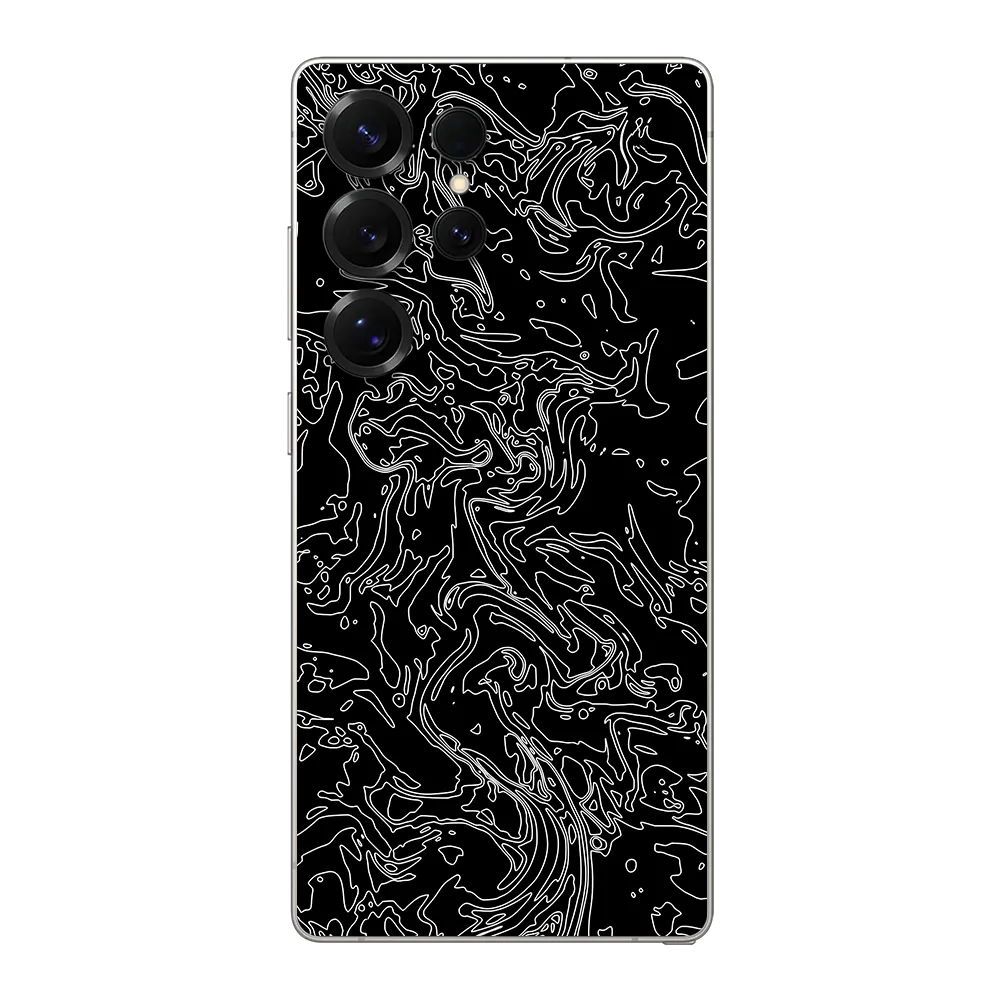 Samsung Galaxy S25 Ultra Skin (Ripple Dark)