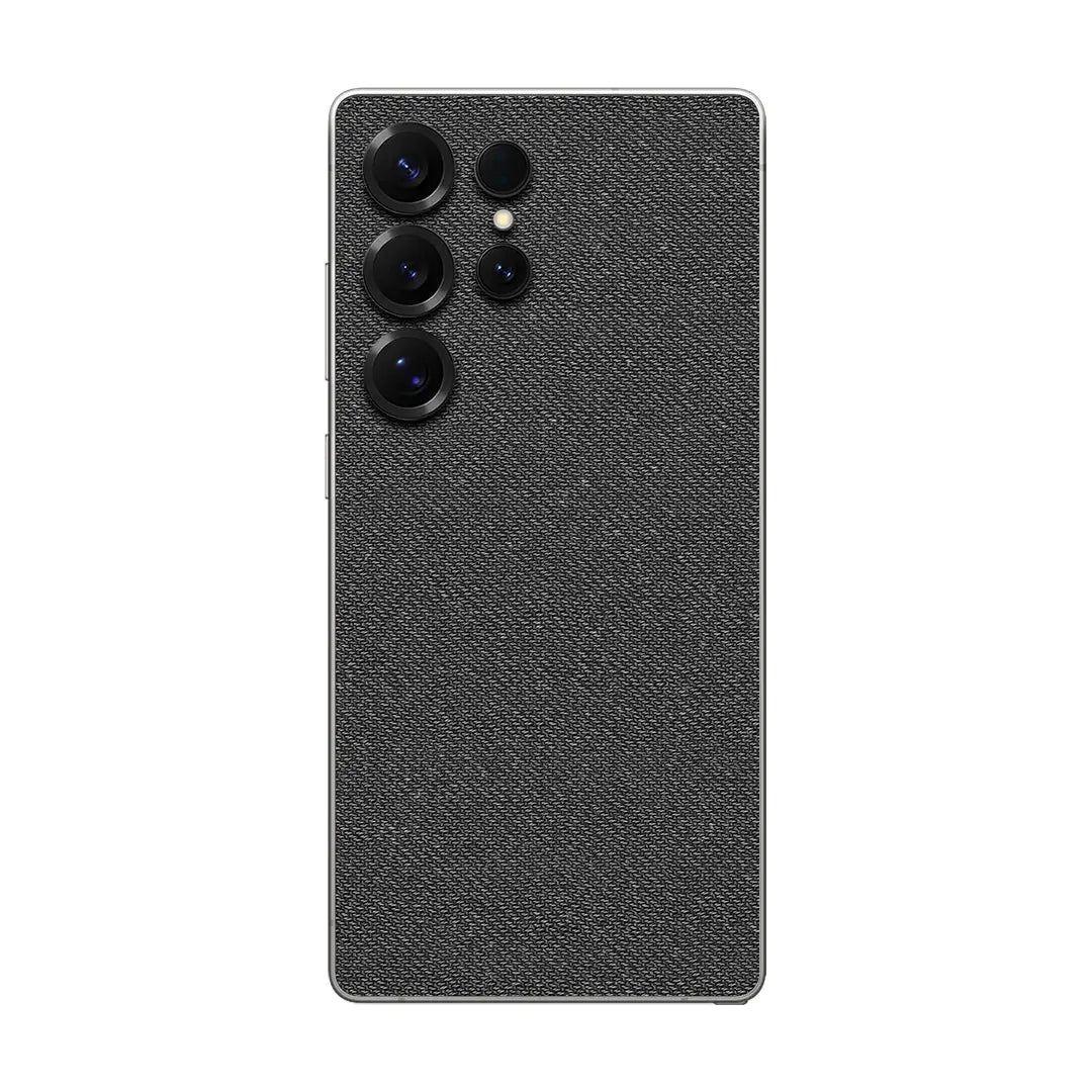 Samsung Galaxy S25 Ultra Skin (Shadow Black Denim)
