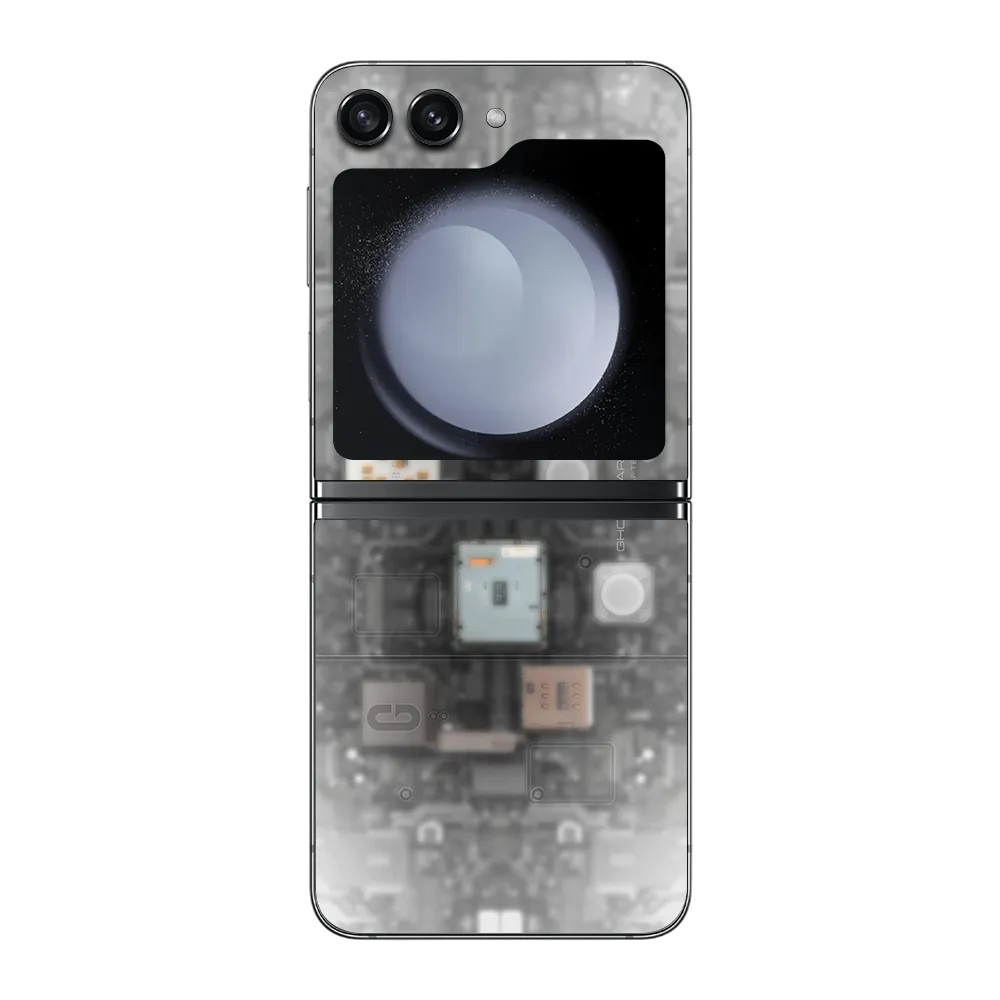 Samsung Galaxy Z Flip5 Skin (Ghostware Light)