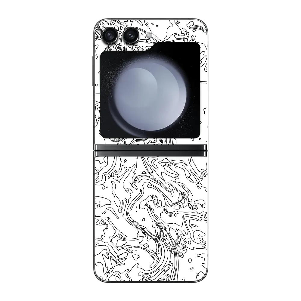 Samsung Galaxy Z Flip5 Skin (Ripple Light)