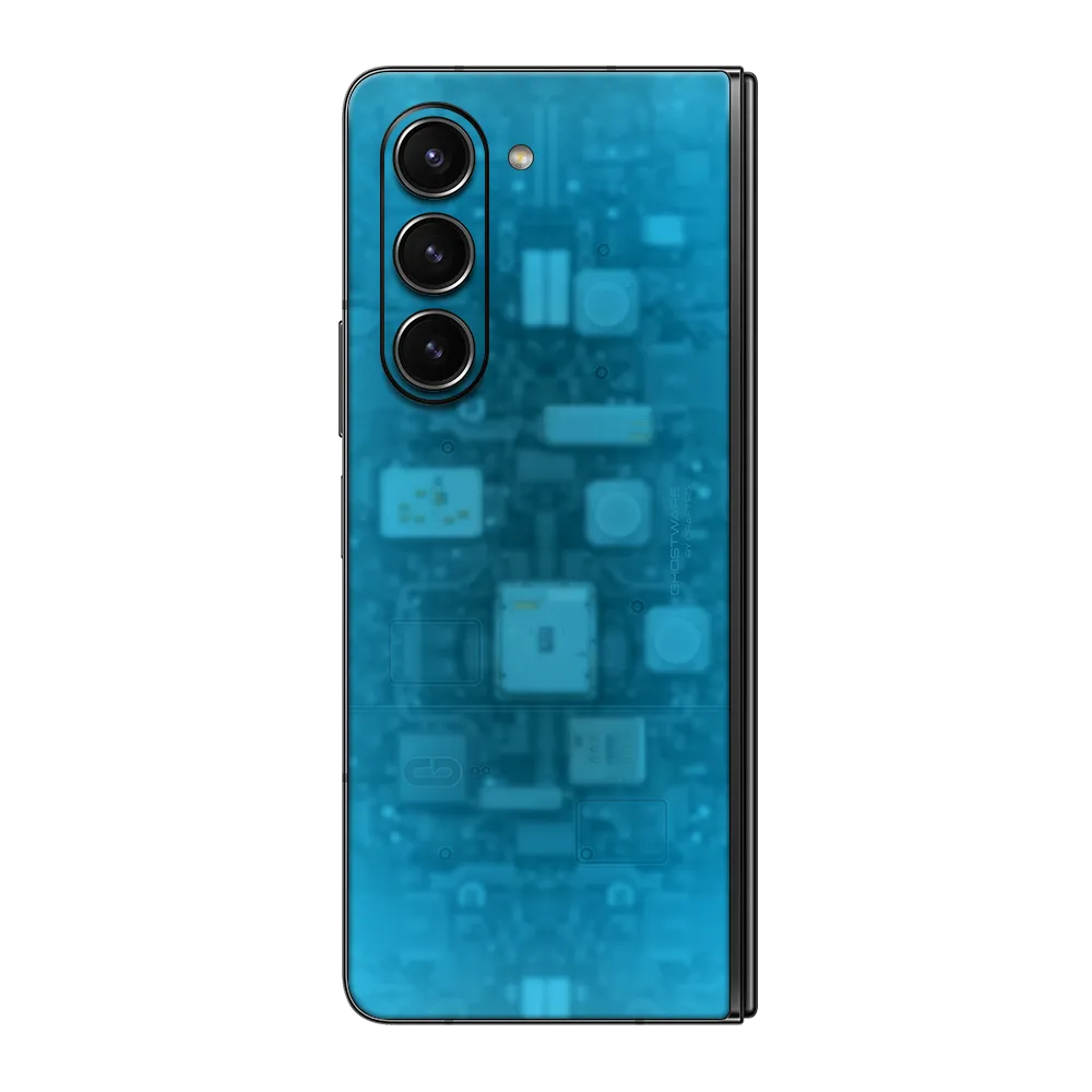 Samsung Galaxy Z Fold5 Skin (Ghostware Aqua)