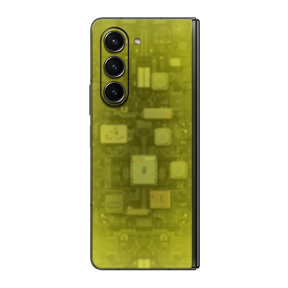 Samsung Galaxy Z Fold5 Skin (Ghostware Yellow)