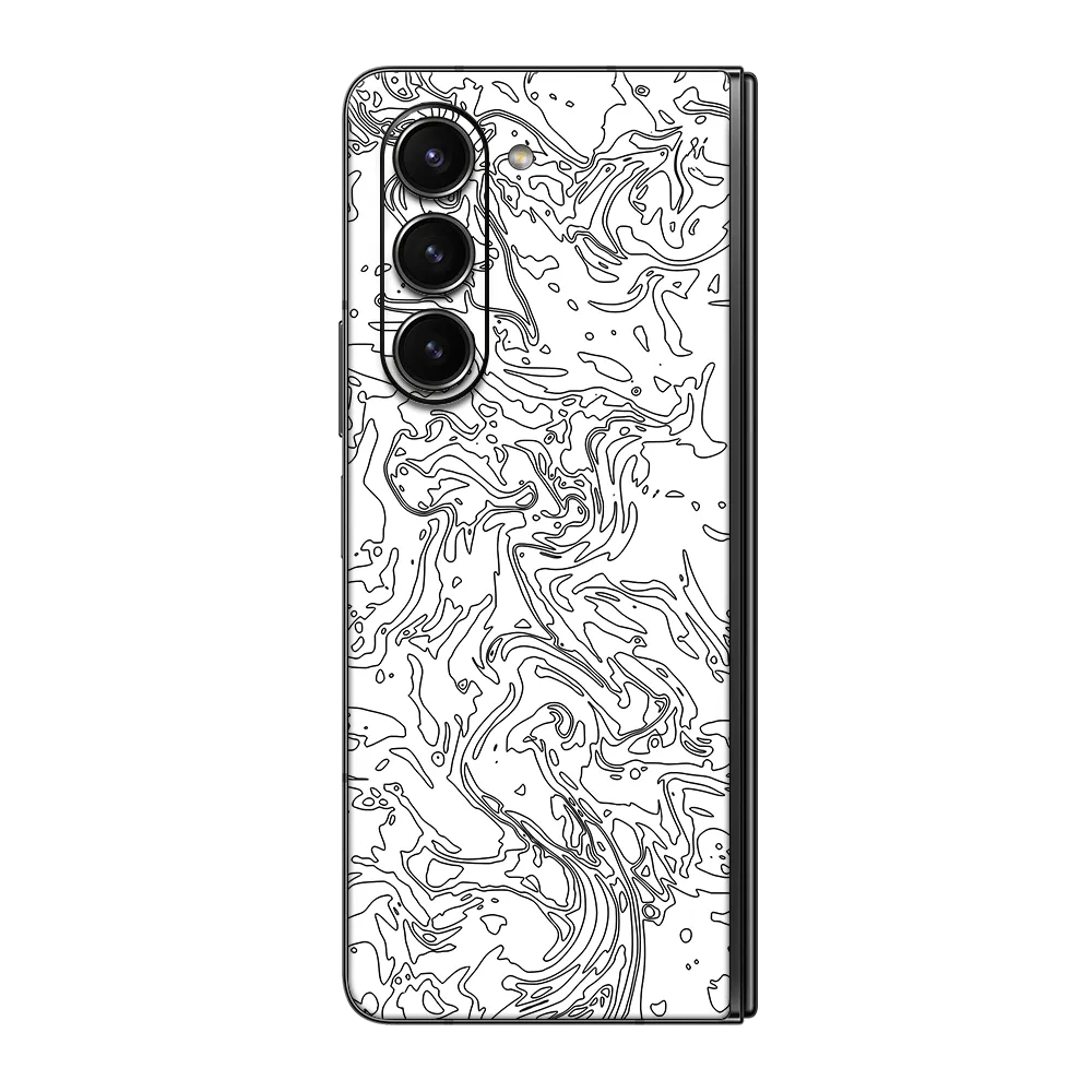 Samsung Galaxy Z Fold5 Skin (Ripple Light)